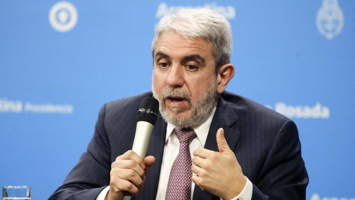 Aníbal Fernández. Foto: NA.