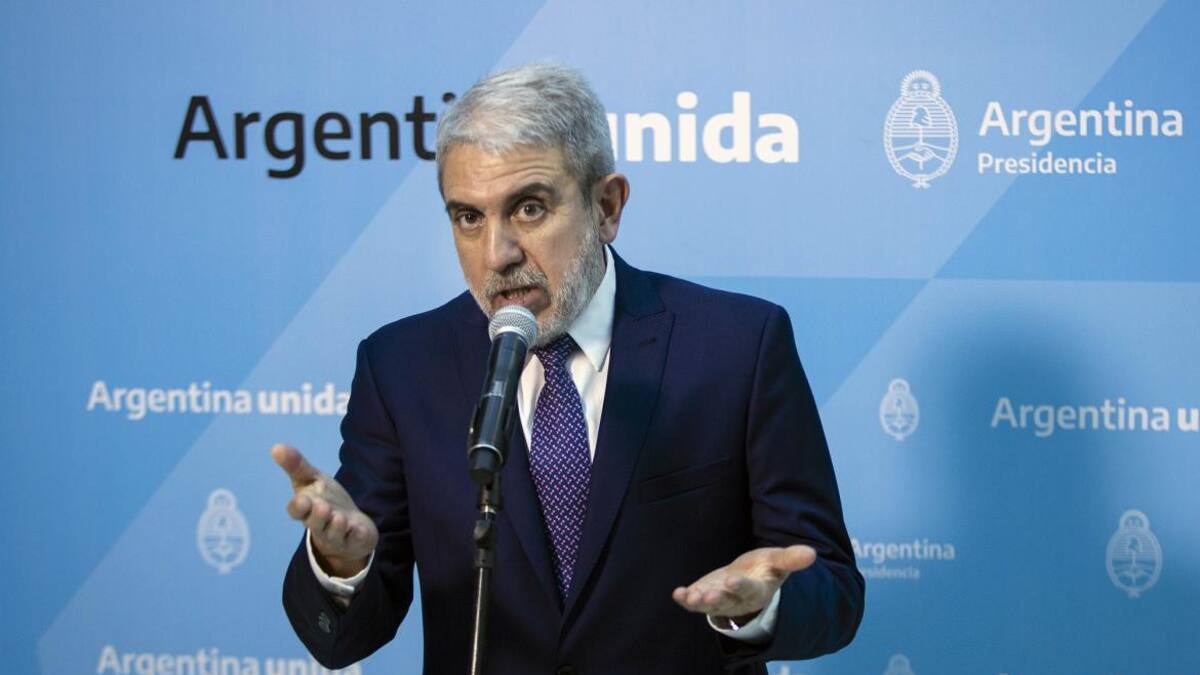 Anibal Fernandez, ministro de Seguridad. Agencia NA.