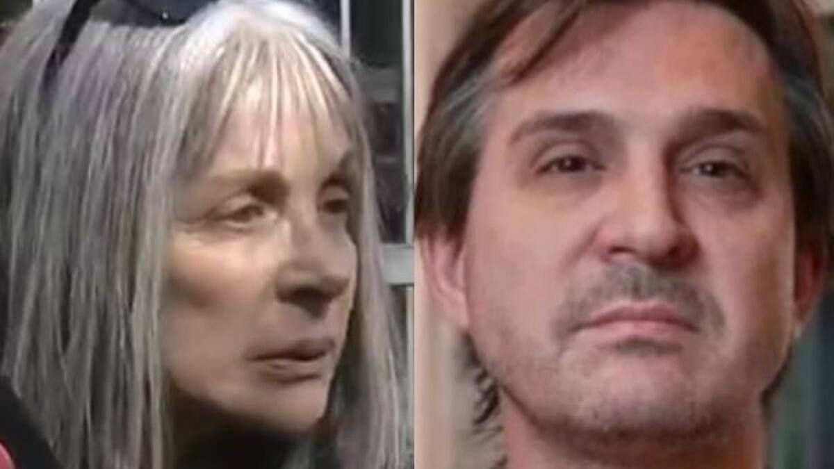 Aníbal Lotocki y su abogada, Iliana Lombardo.