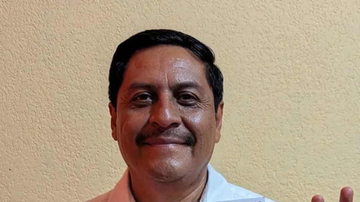 Aníbal Roblero Castillo, funcionario secuestrado en México. Fuente: X