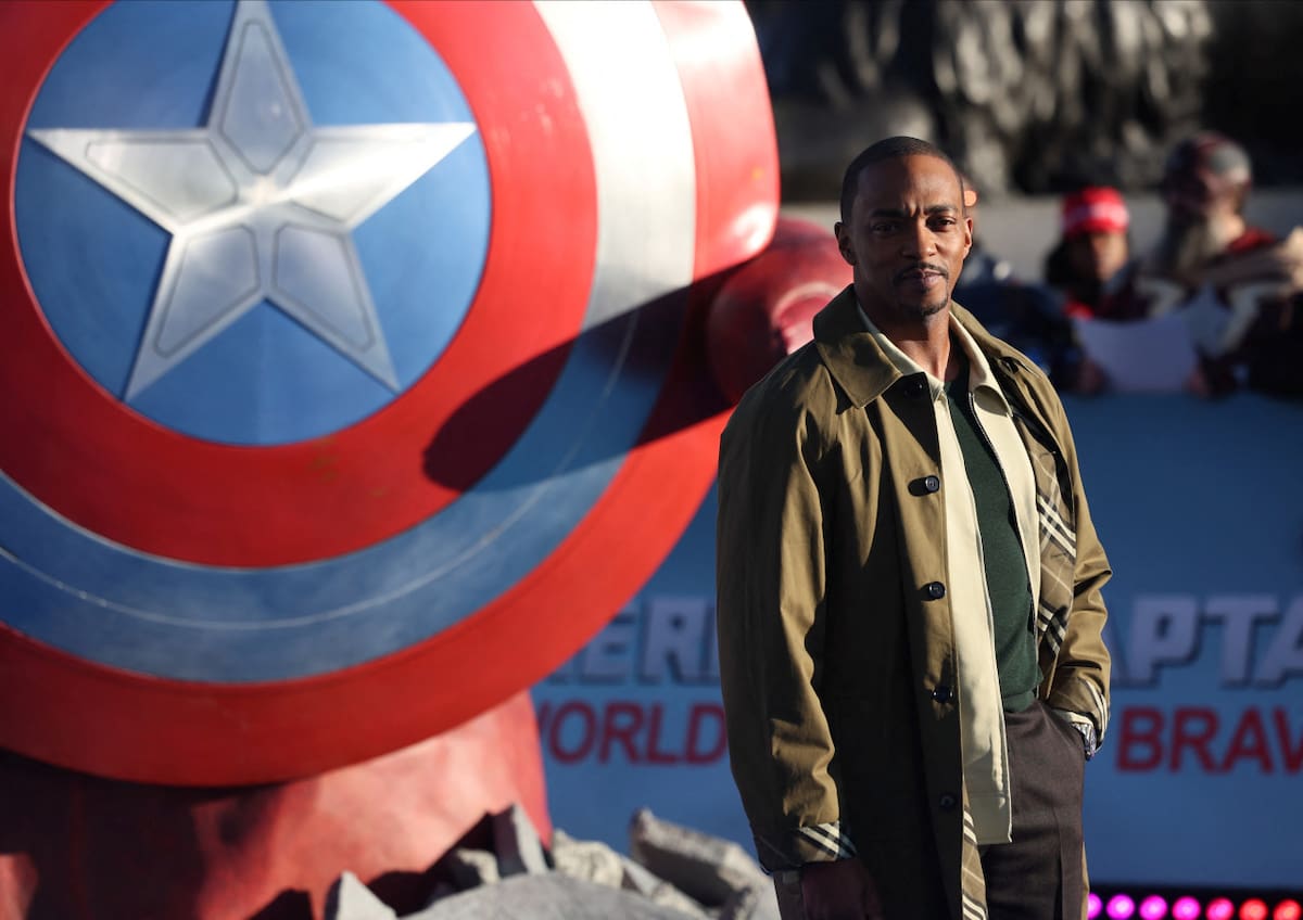 Anthony Mackie, actor de Capitán América. Foto: Reuters/Isabel Infantes