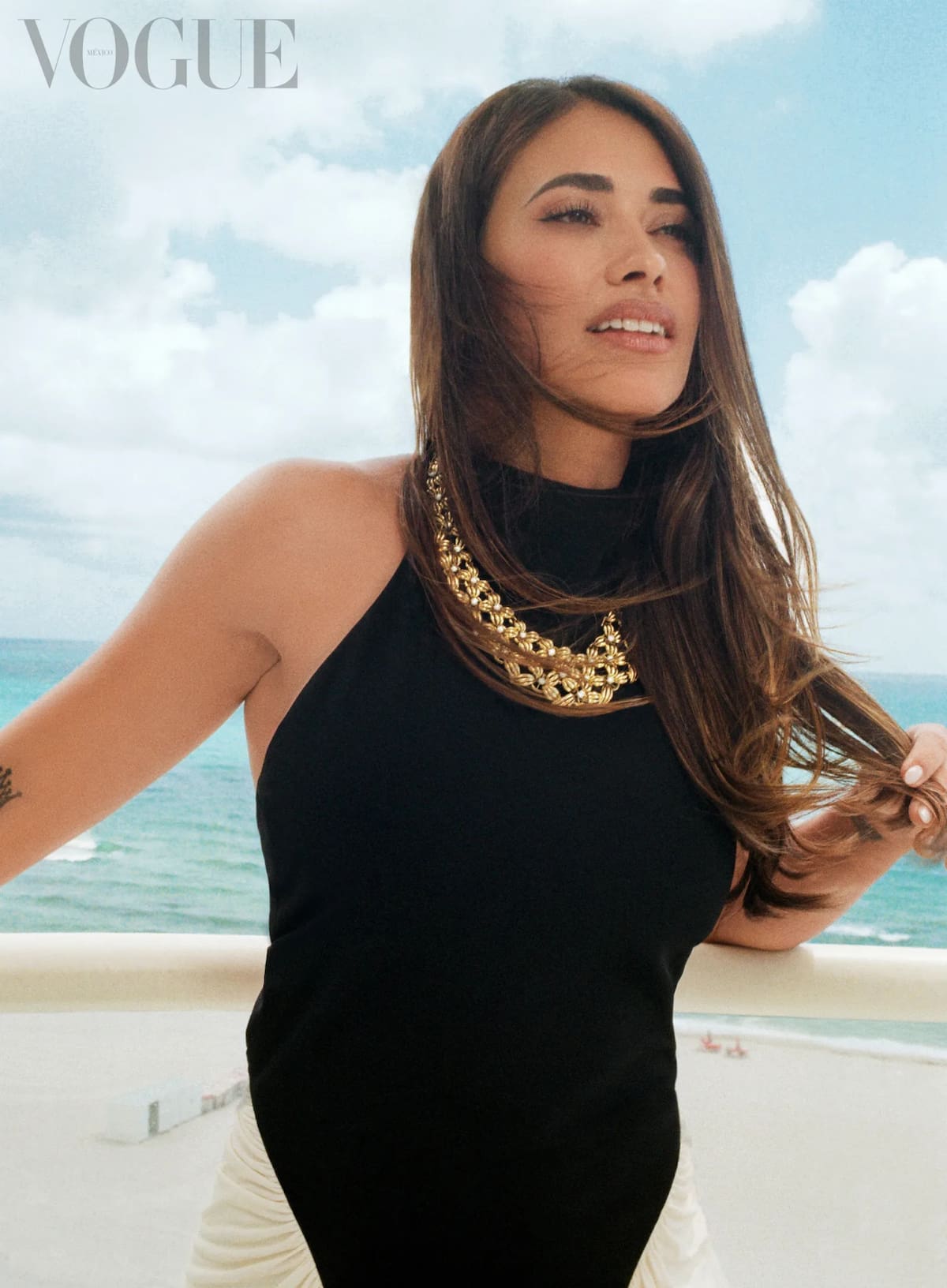Antonela Roccuzzo, tapa de Vogue. Foto: Lucas Ricci.