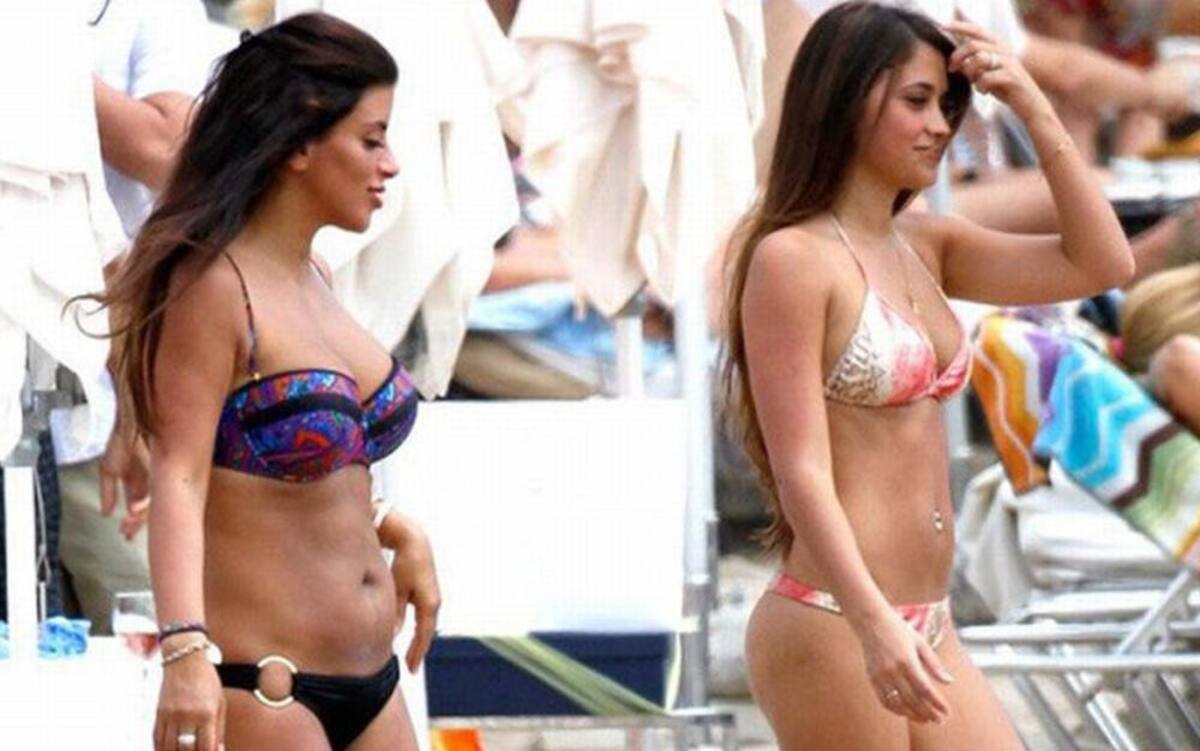 Antonela Roccuzzo y Daniella Semaan