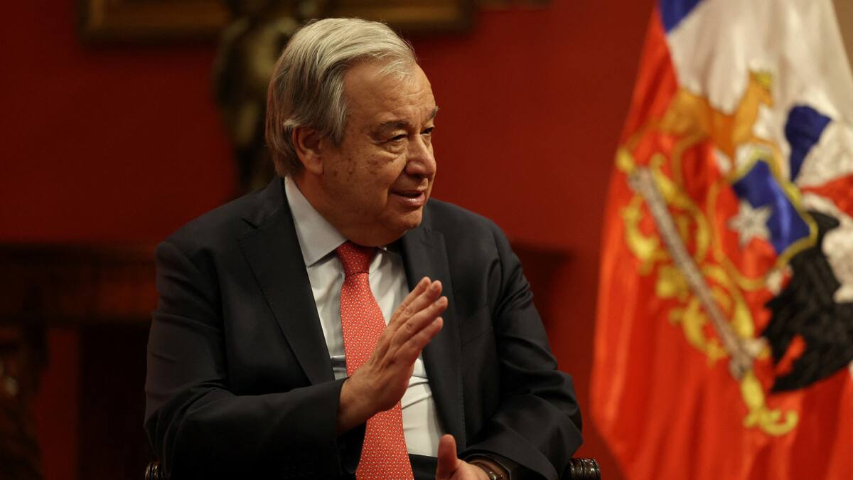 António Guterres. Foto: REUTERS.