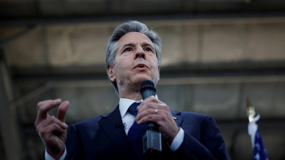 Antony Blinken, secretario de Estado de Estados Unidos. Foto: Reuters.