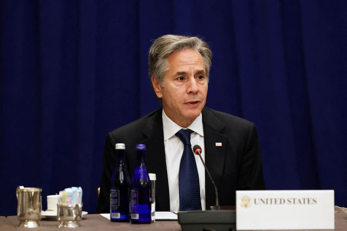Antony Blinken, secretario de Estado de Estados Unidos. Foto: Reuters.