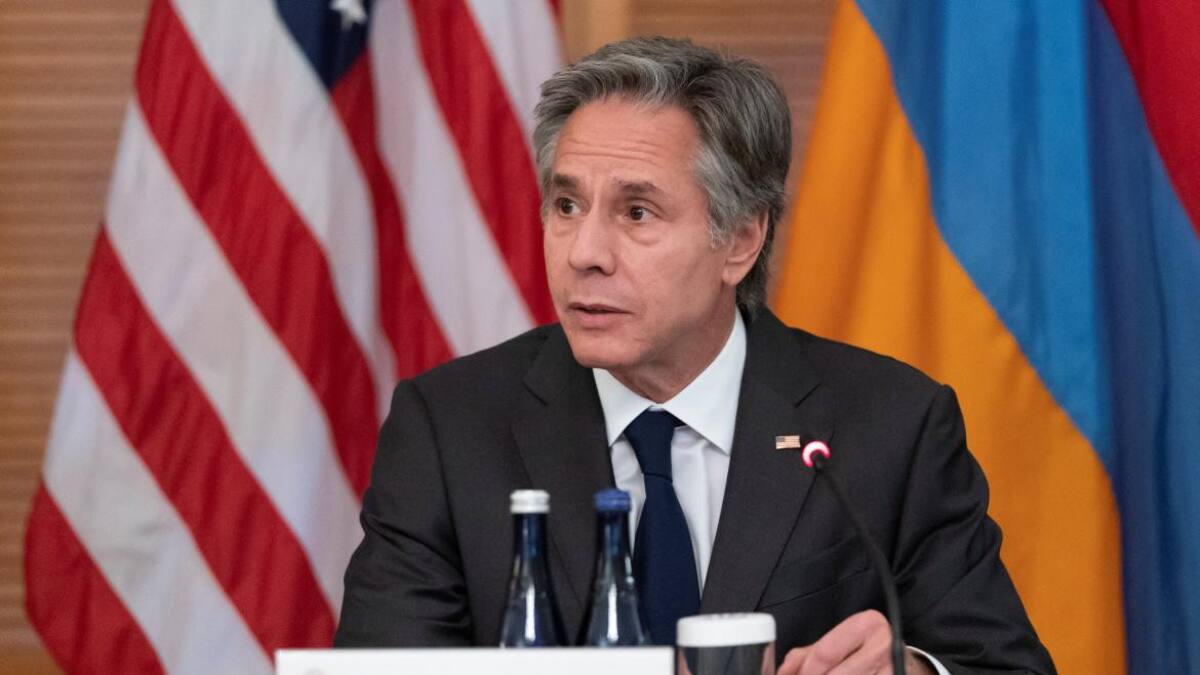 Antony Blinken, secretario de Estado norteamericano. Foto: REUTERS