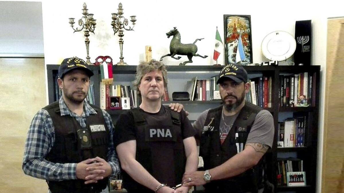 Anuario 2017 - Detención de Amado Boudou (NA)