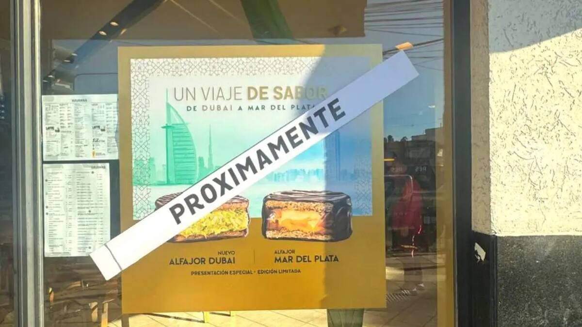 Anuncio sobre el nuevo alfajor de Havanna