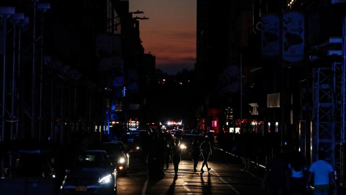 Apagón masivo en Manhattan, Estados Unidos, cortes de luz, Reuters