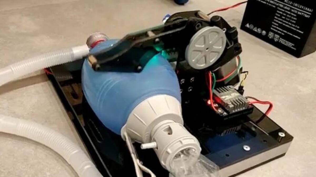 Aparato israelí ante la falta de respiradores por coronavirus