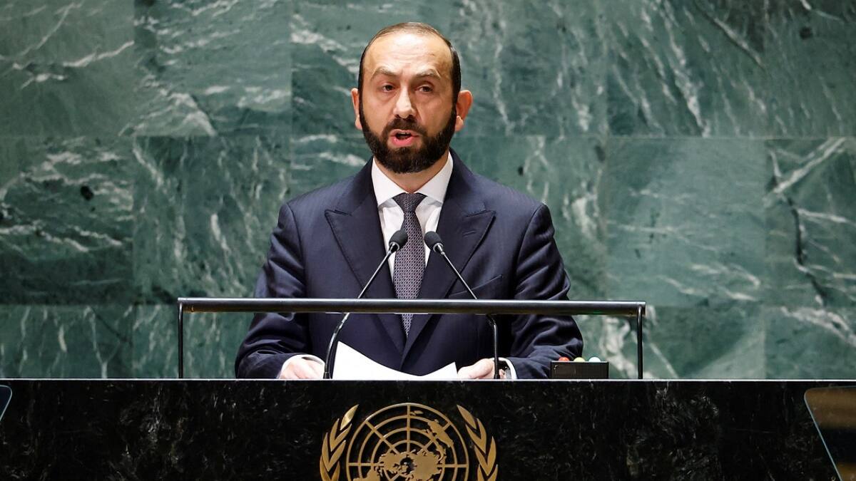 Ararat Mirzoyan, ministro de Exteriores de Armenia. Foto: Reuters.