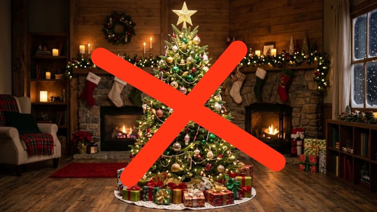 El árbol de Navidad verde pasó de moda: la nueva tendencia en 2026 que es más elegante