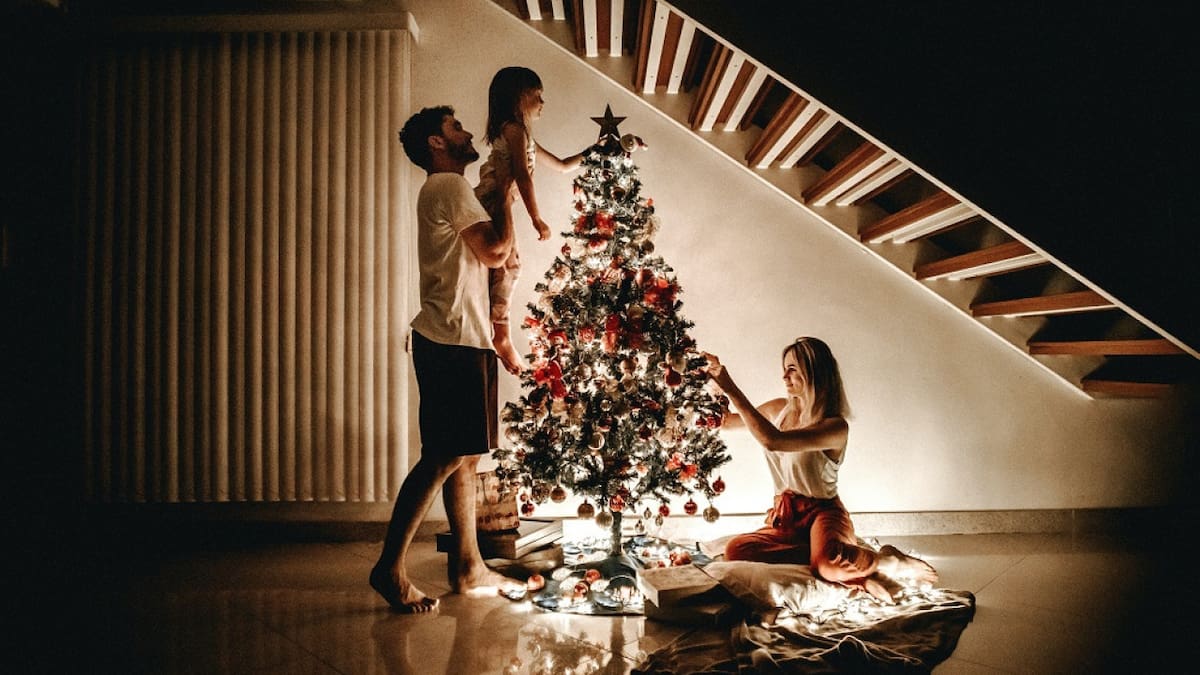 Árbol de navidad. Foto: Unsplash.
