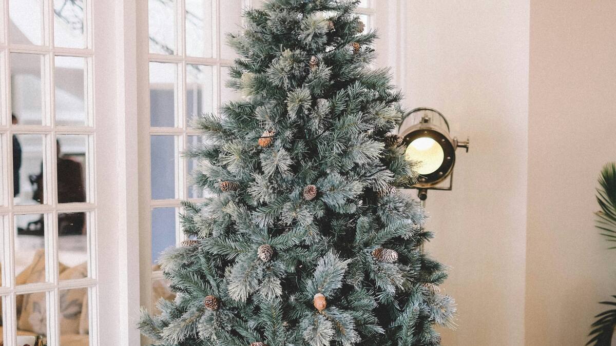 El árbol de Navidad tradicional no se usa más. Foto Unsplash.