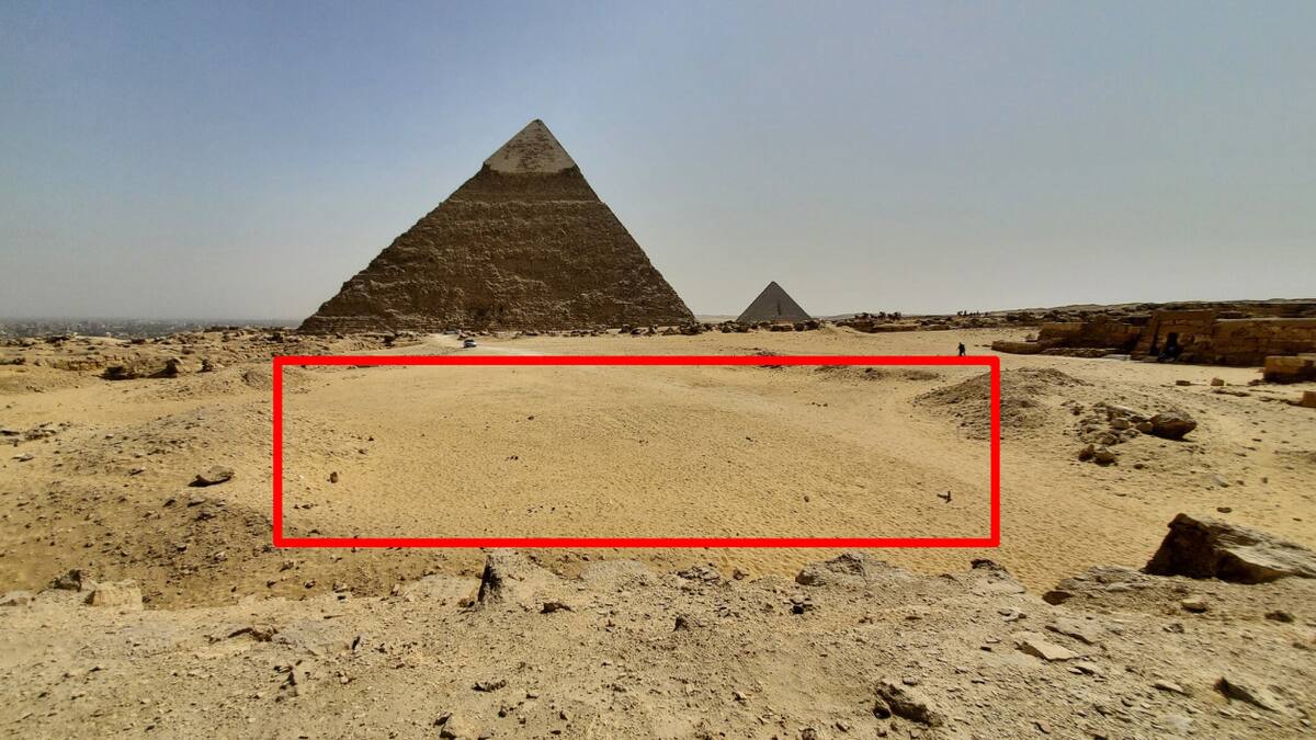 Área de prospección del descubrimiento arqueológico. Foto: Archaeological Prospection.