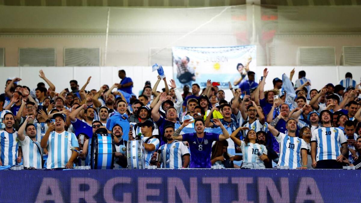 Argentina-Australia 11; Qatar 2022. Foto: Reuters.