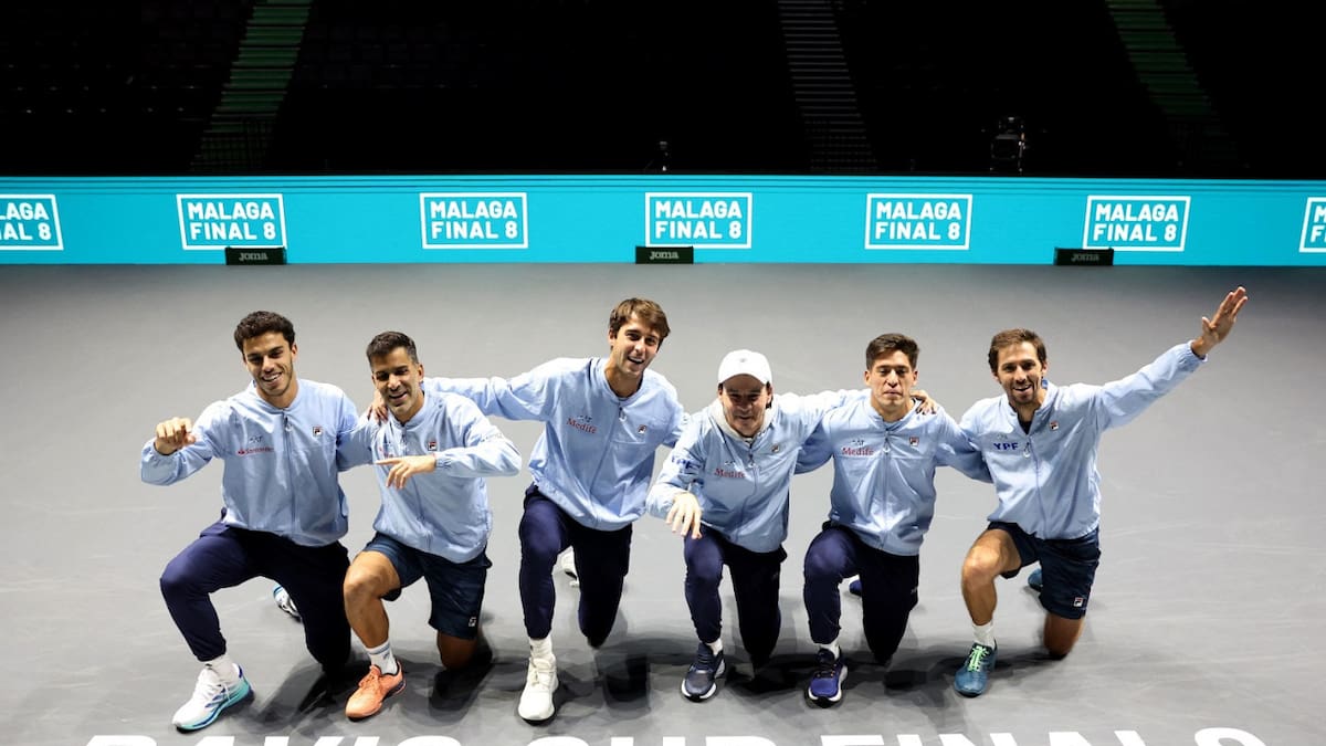 Argentina clasificó a los cuartos de final de la Copa Davis. Foto: Reuters