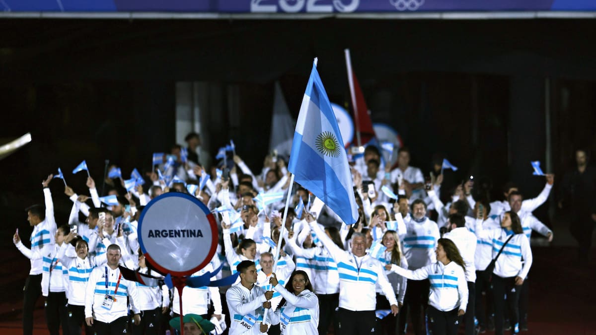 Argentina en los Juegos Panamericanos 2023. Foto: NA