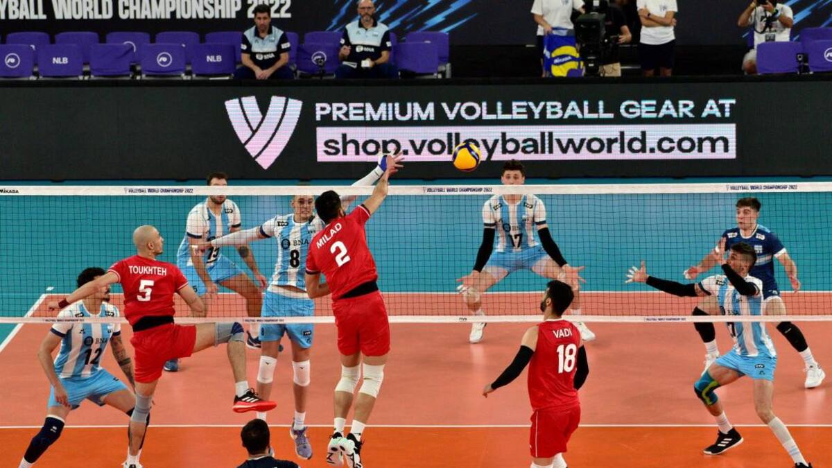 Argentina-Irán Mundial de voley