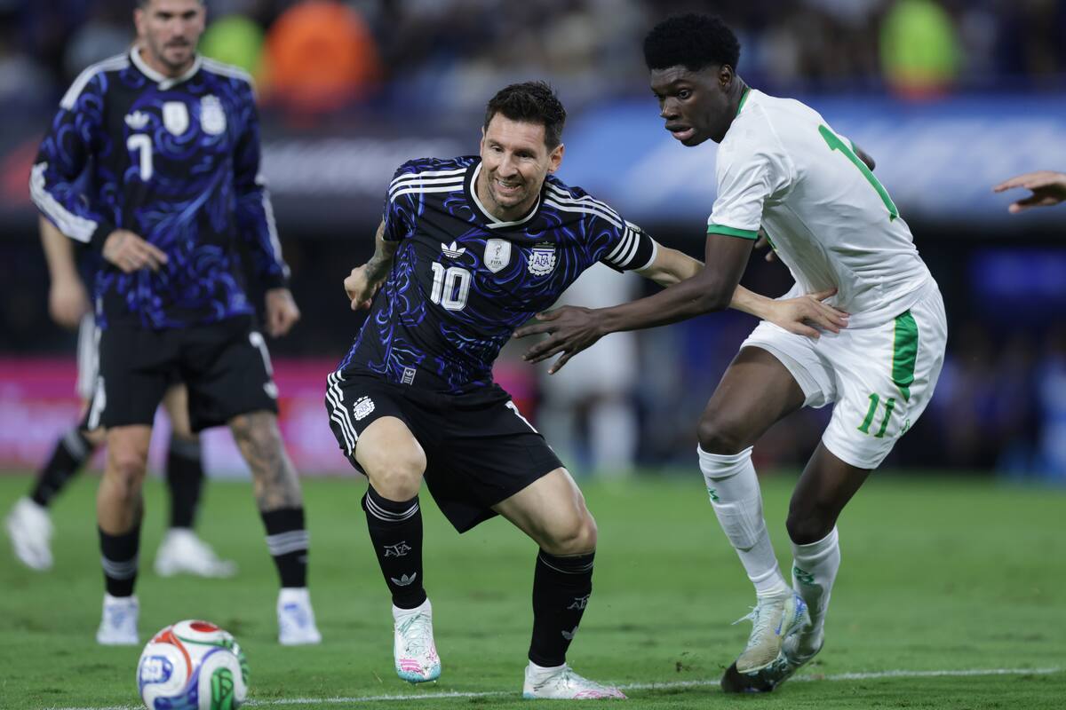Argentina le ganó a Mauritania por 2 a 1