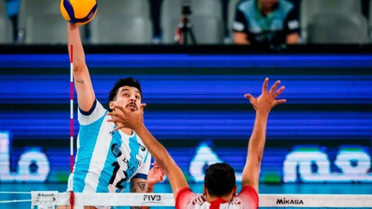 Sufriendo, Argentina derrotó a Egipto y avanzó a los octavos del Mundial de Vóley