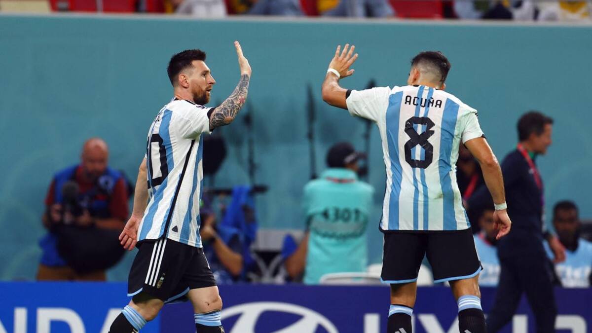 Argentina vs Australia, Mundial Qatar 2022. Foto: REUTERS
