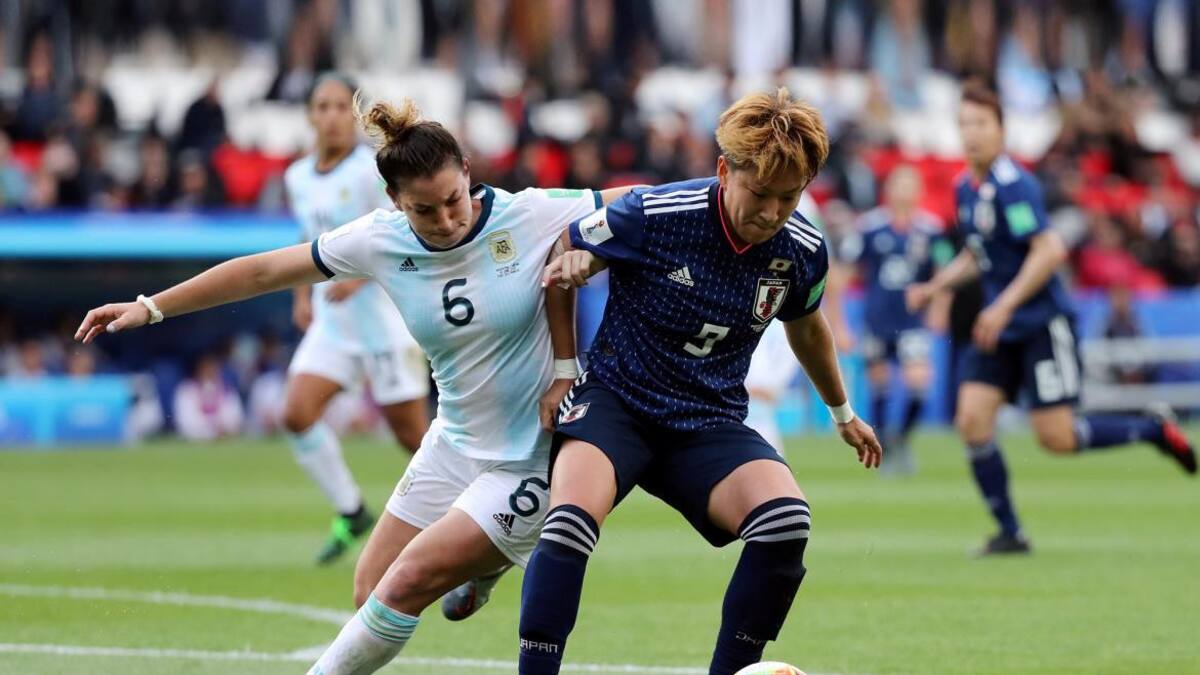 Argentina vs. Jap{on - Selección argentina de fútbol femenino - Mundial de fútbol femenino Francia 2019 - Deportes - Reuters