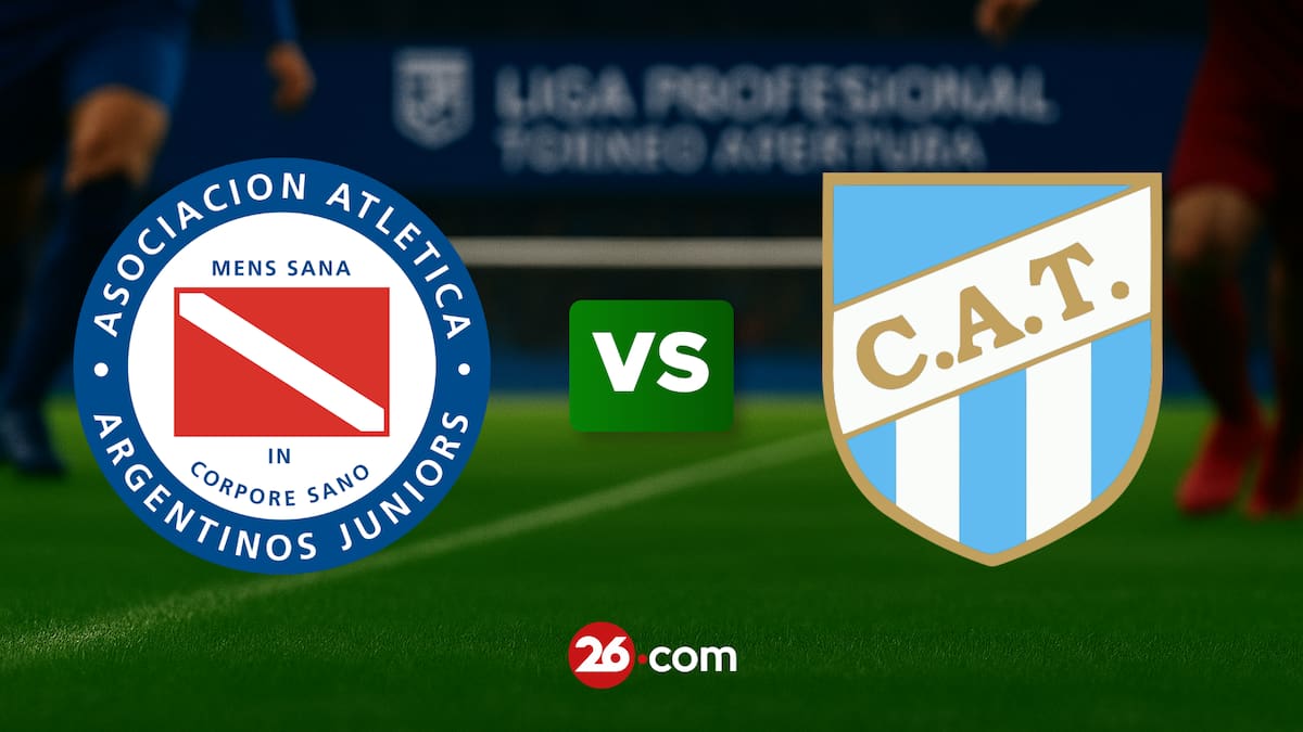 Argentinos Juniors vs. Atlético Tucumán EN VIVO hoy: resultado, goles y minuto a minuto de la Torneo Apertura 2026