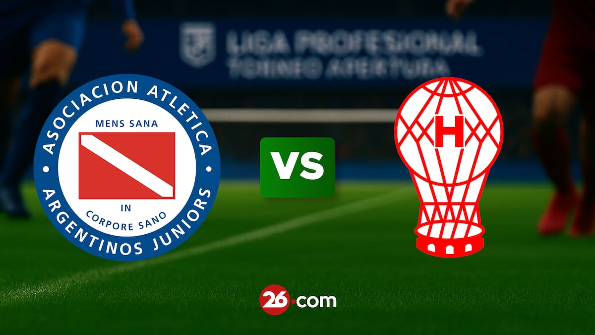 Argentinos Juniors vs. Huracán EN VIVO hoy: resultado, goles y minuto a minuto del Torneo Apertura 2026