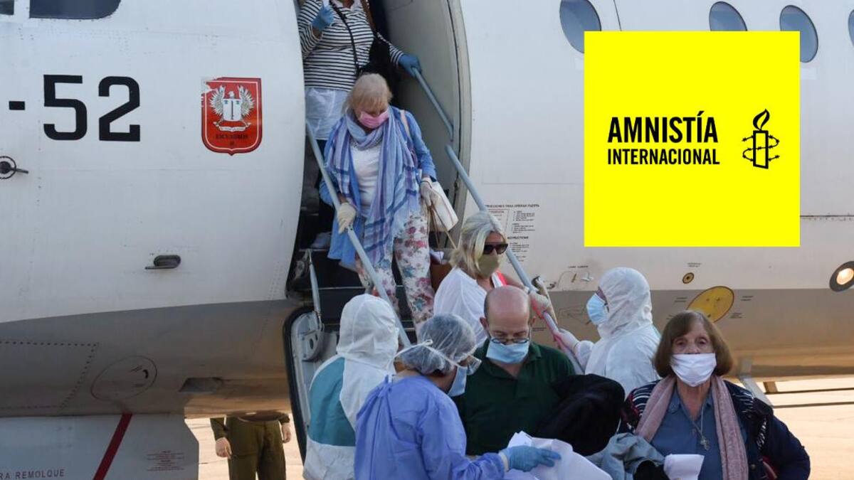 Argentinos varados por coronavirus, Amnistía Internacional, NA