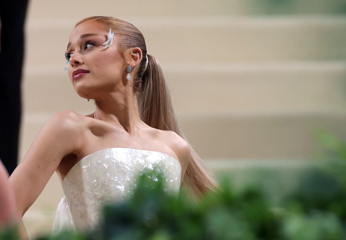 Ariana Grande Met Gala. Foto: Reuters.