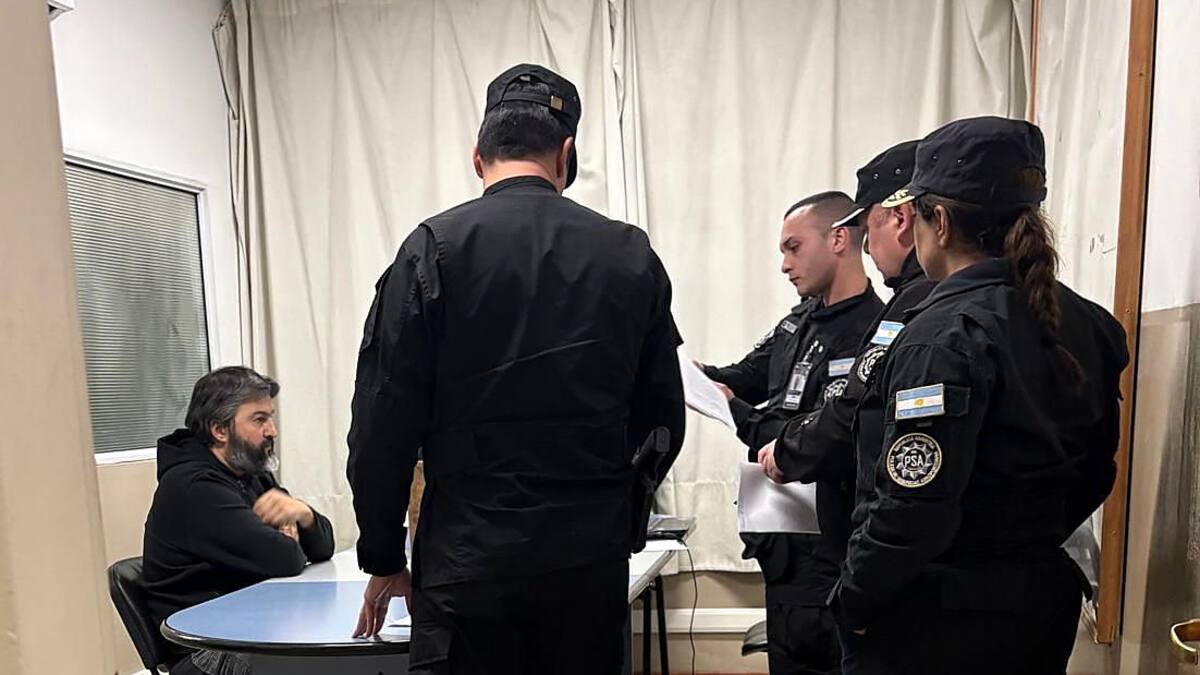Ariel García Furfaro detenido.