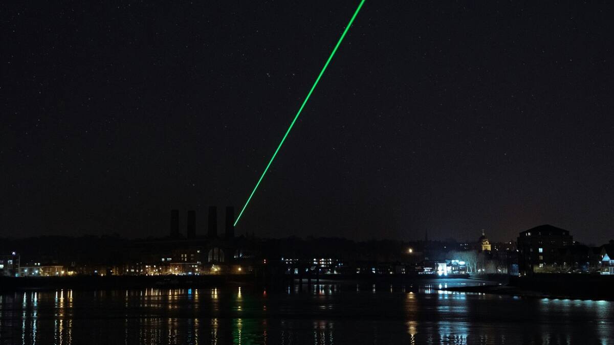 Armamento láser. Foto: Unsplash.