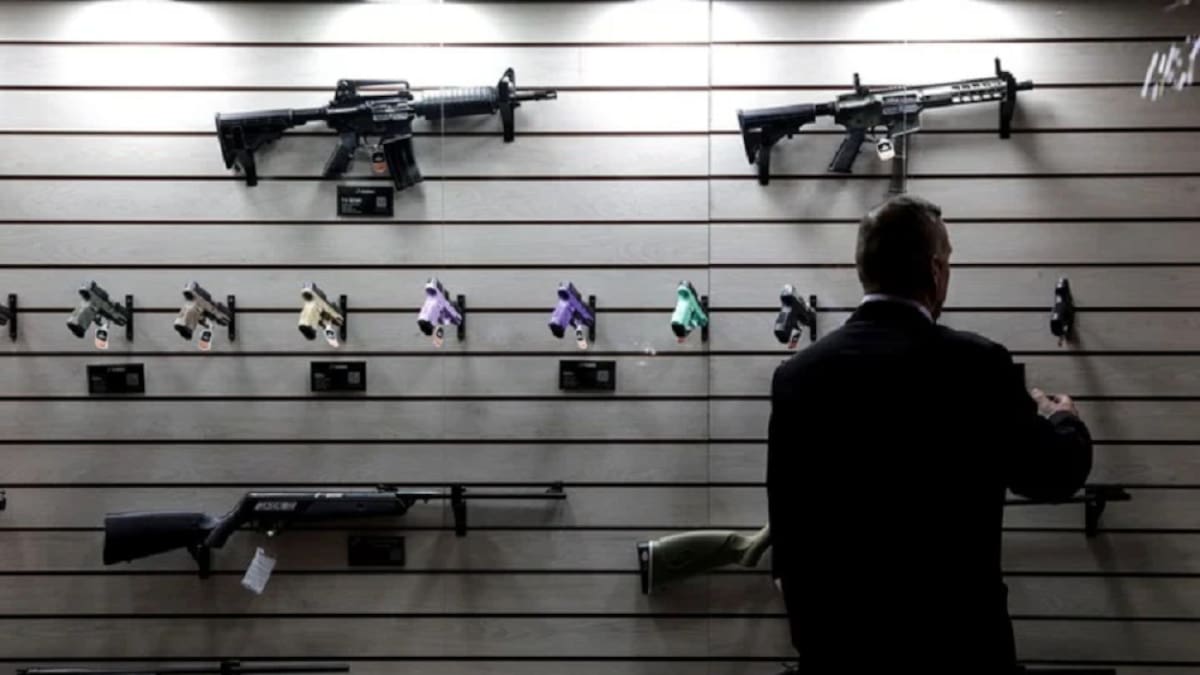Armas en Brasil. Foto: EFE