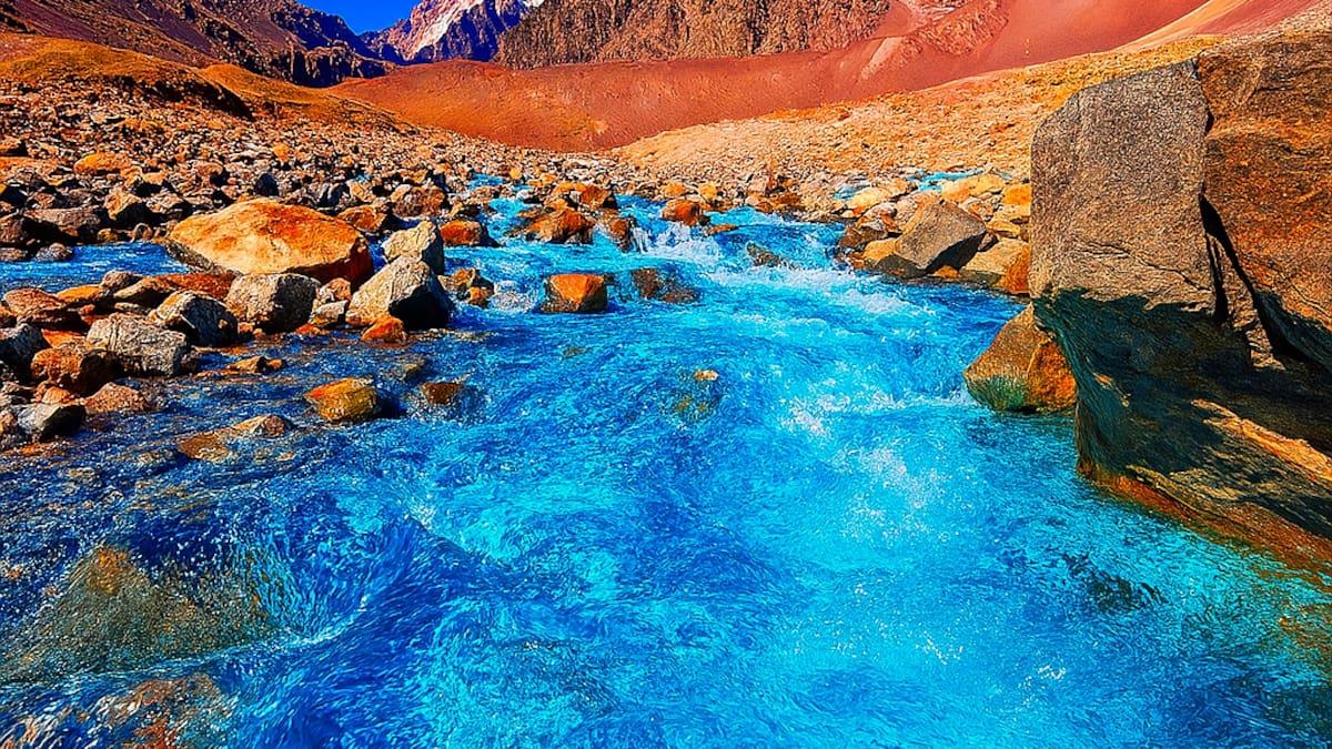 Parece el Caribe pero es Argentina: el increíble arroyo de aguas turquesas que deja sin aliento a quienes lo visitan