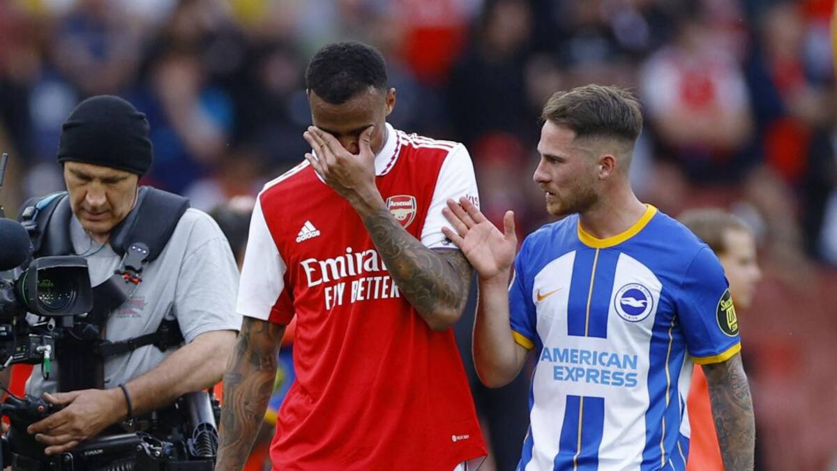 Arsenal vs. Brighton. Foto: Reuters.