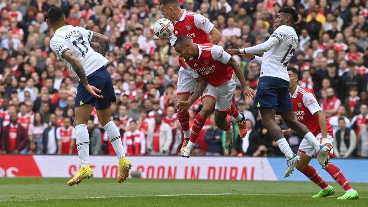 Arsenal vs Tottenham, Premier League. Foto: EFE
