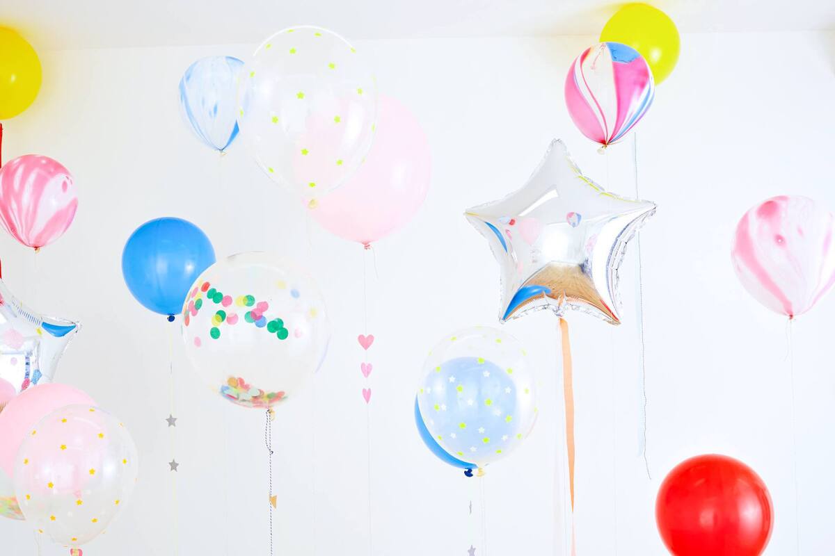 Artículos de fiesta de Party Pieces. Foto: Facebook / Party Pieces.