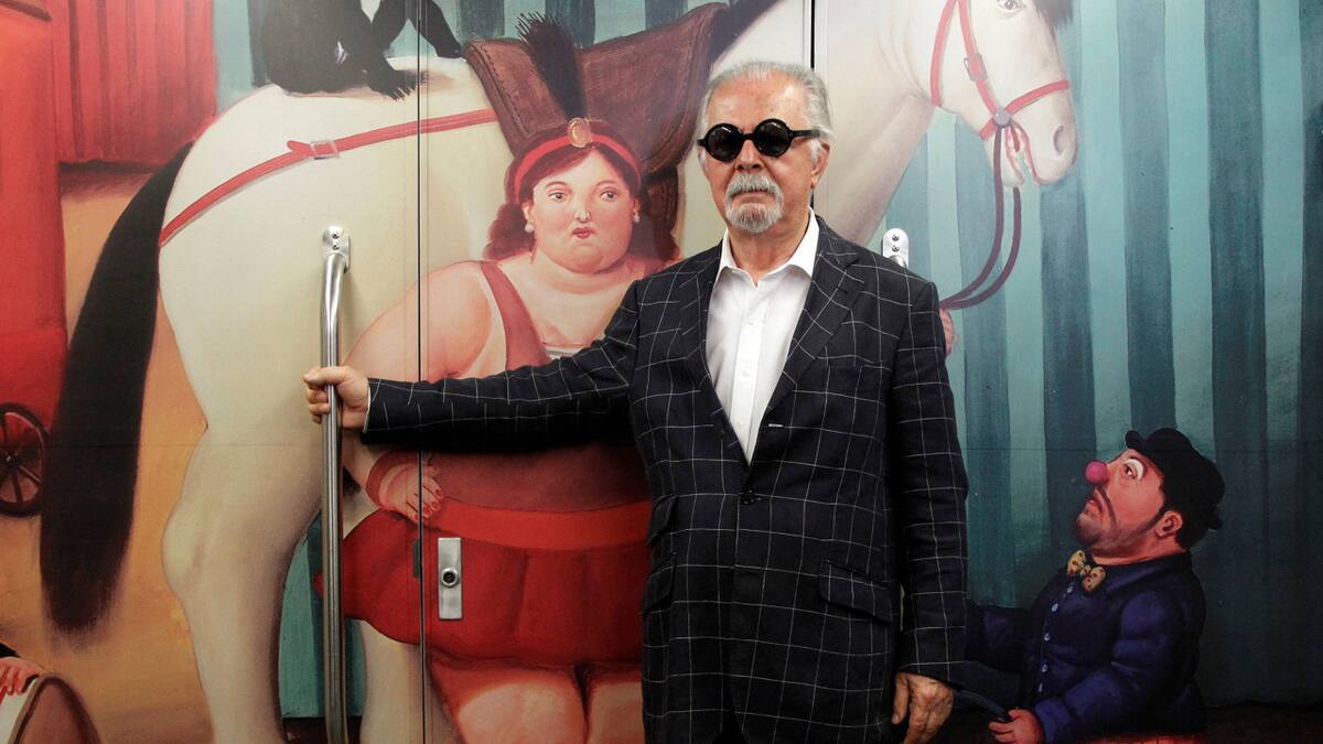 Artista colombiano, Fernando Botero. Foto: Reuters