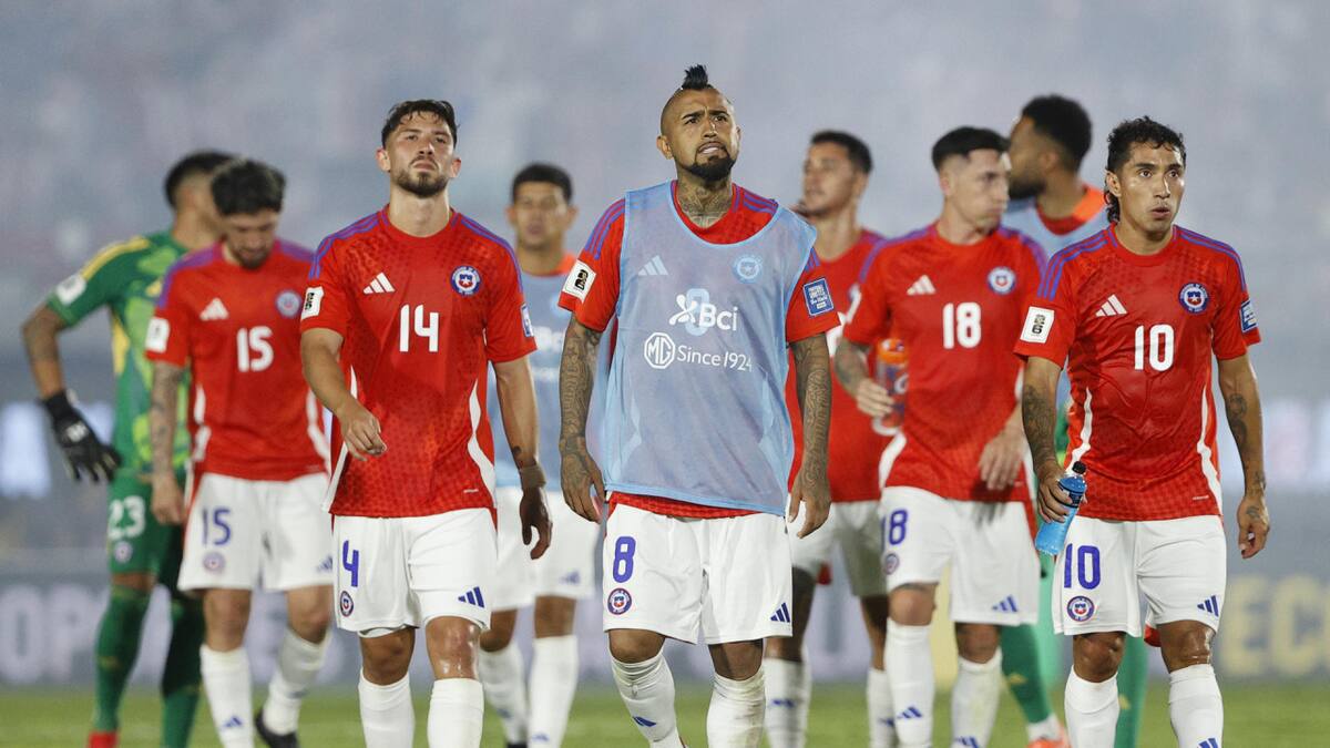 Arturo Vidal, Selección de Chile. Foto: EFE.