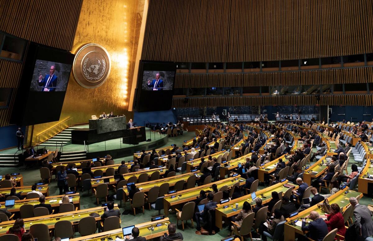 Asamblea de la ONU en Nueva York. Foto: Reuters.