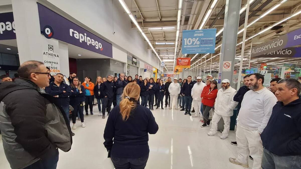 Asamblea en Changomas. Foto: NA