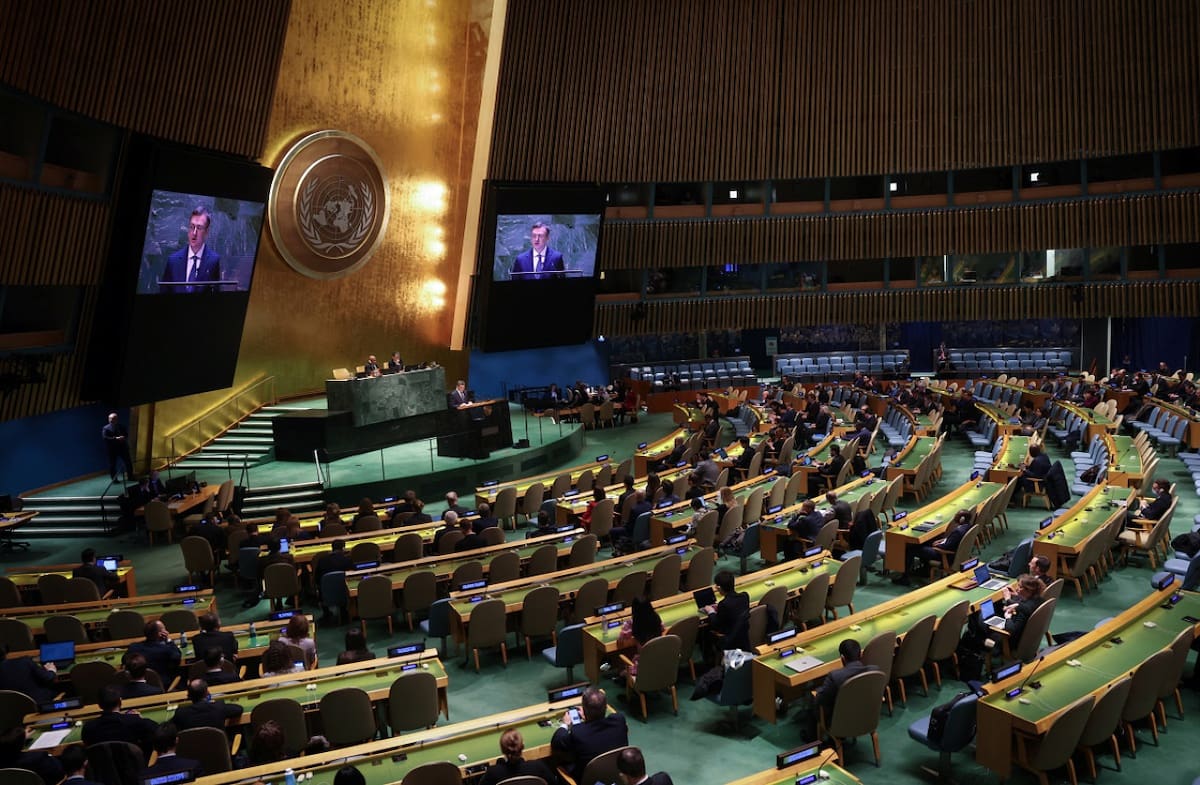 Asamblea General de la ONU en Nueva York. Foto: Reuters.