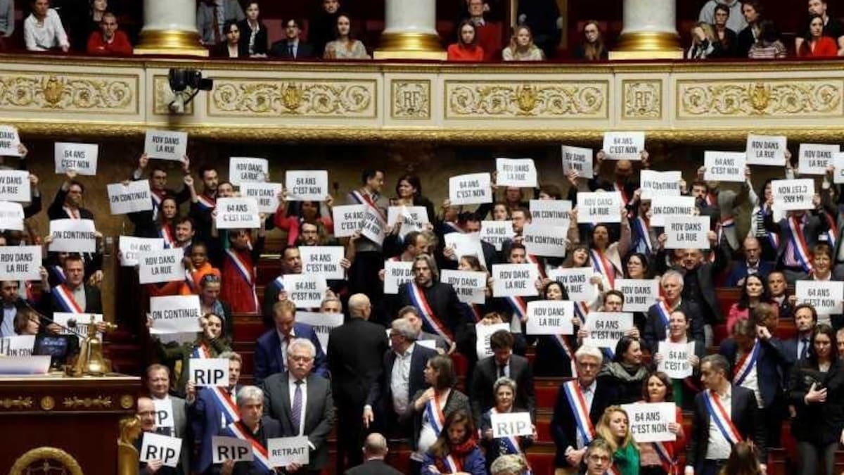 Asamblea Nacional de Francia. Foto: NA.