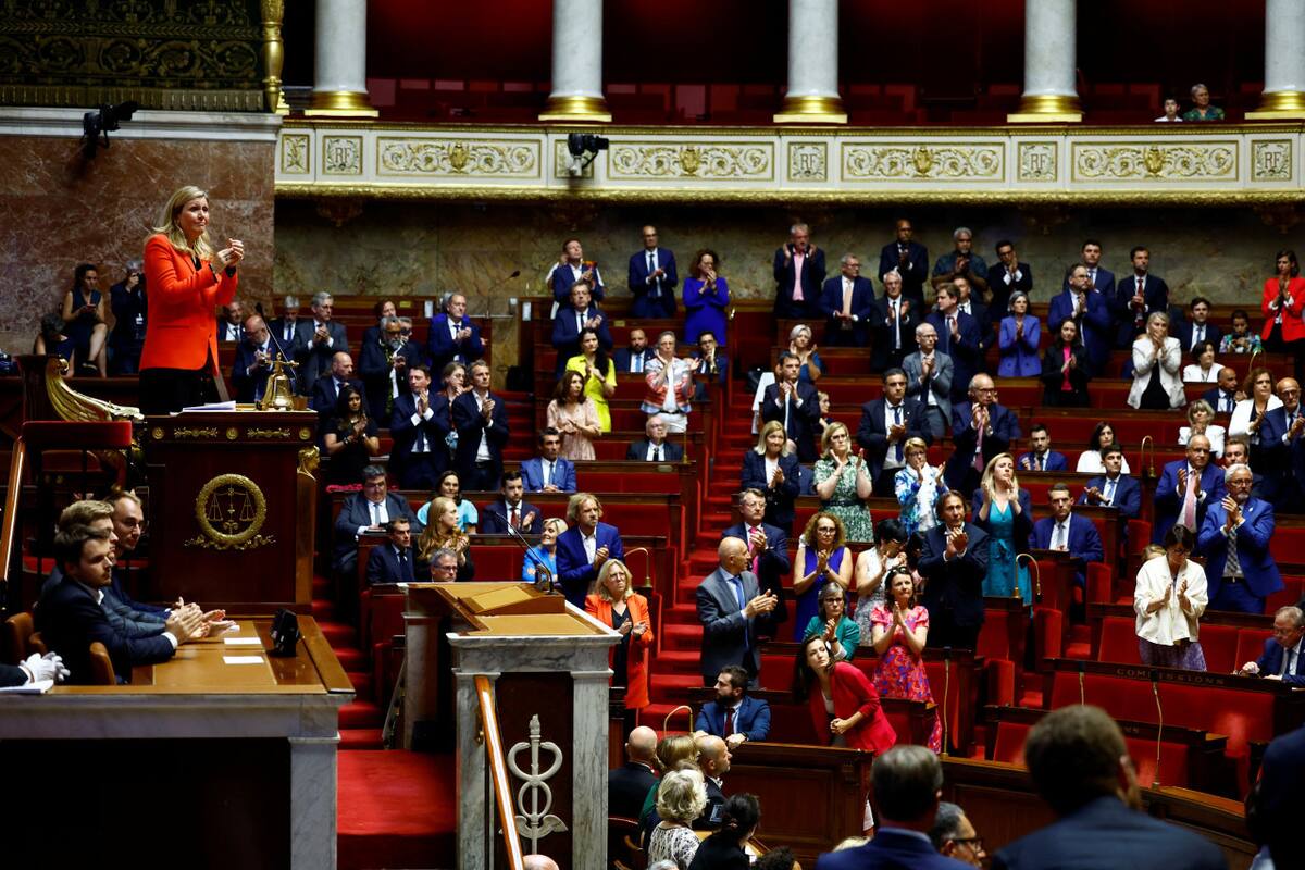 Asamblea Nacional, Francia. Foto: Reuters