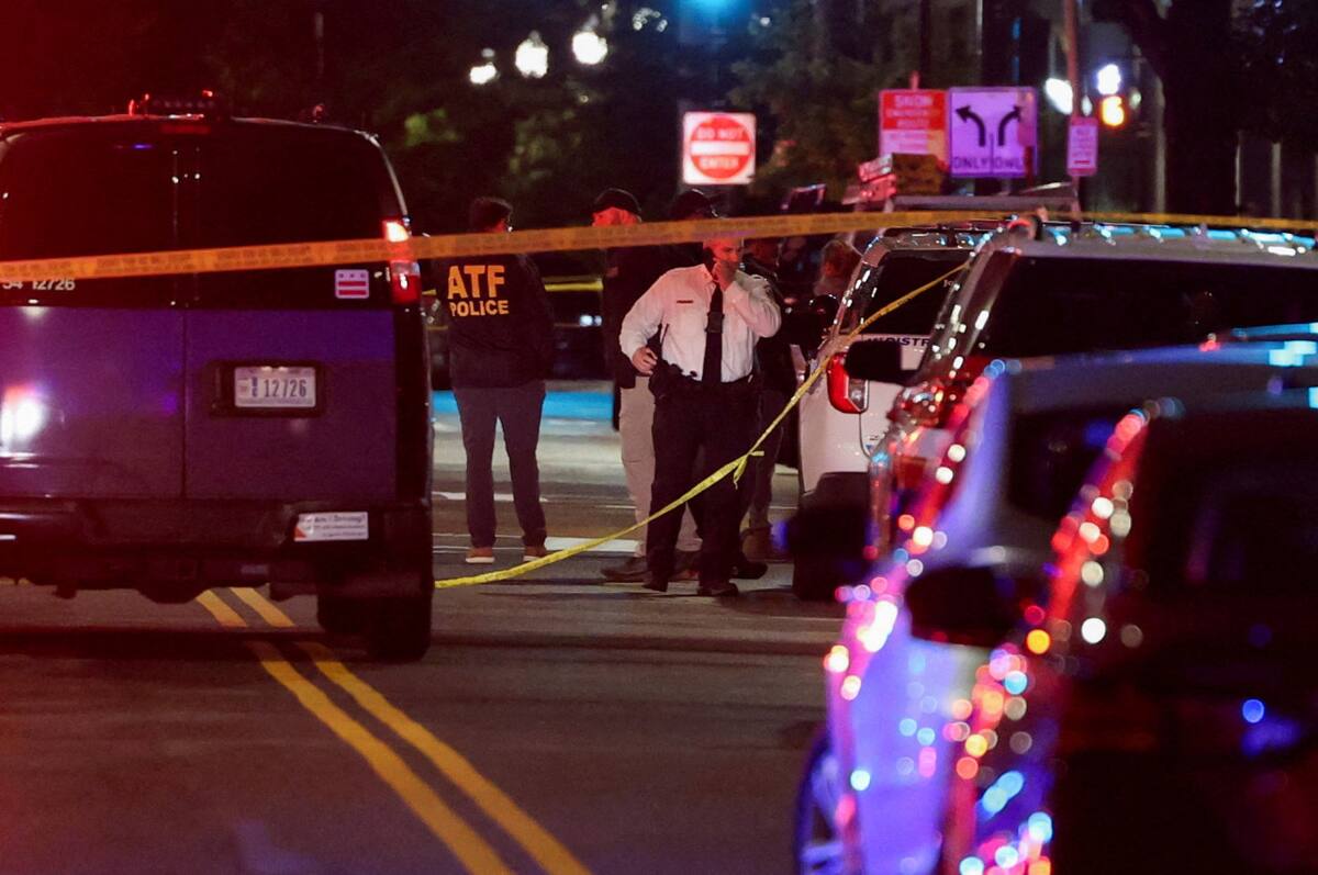 Asesinato de dos empleados de la Embajada de Israel en Estados Unidos. Foto: REUTERS/Jonathan Ernst.