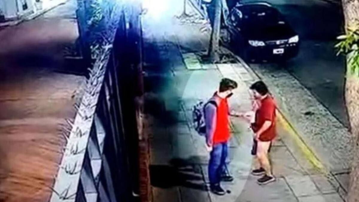 Asesinato en Balvanera. Foto: captura video.