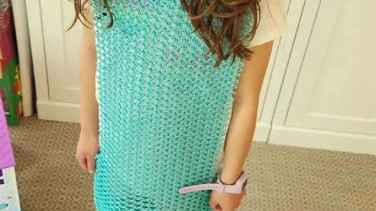 Así es la ropa creada mediante impresión 3d. Foto: Instagram @zuck.