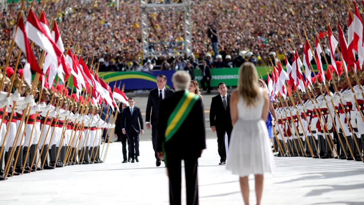 Así fue el traspaso de mando entre Michel Temer y Jair Bolsonaro